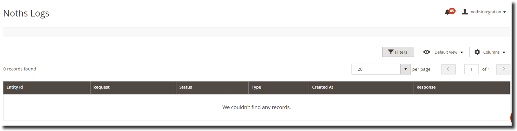 Not on the high street (NOTHS) order logs