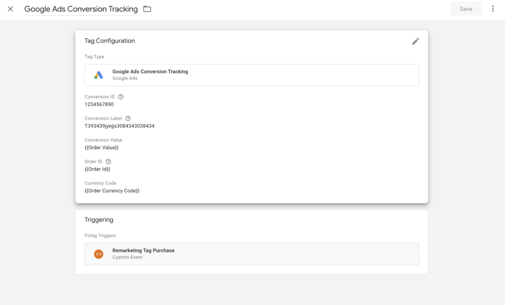 GTM Google Ads Conversion Tracking
