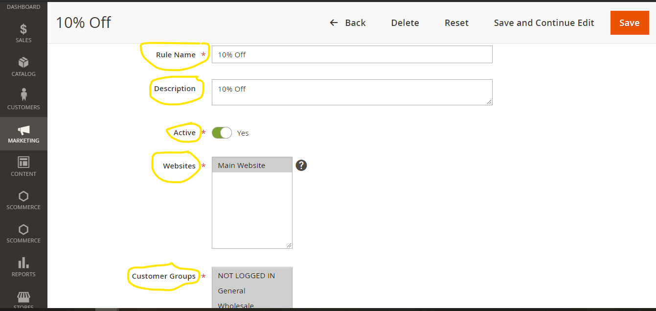Magento 2 cart rule customizations