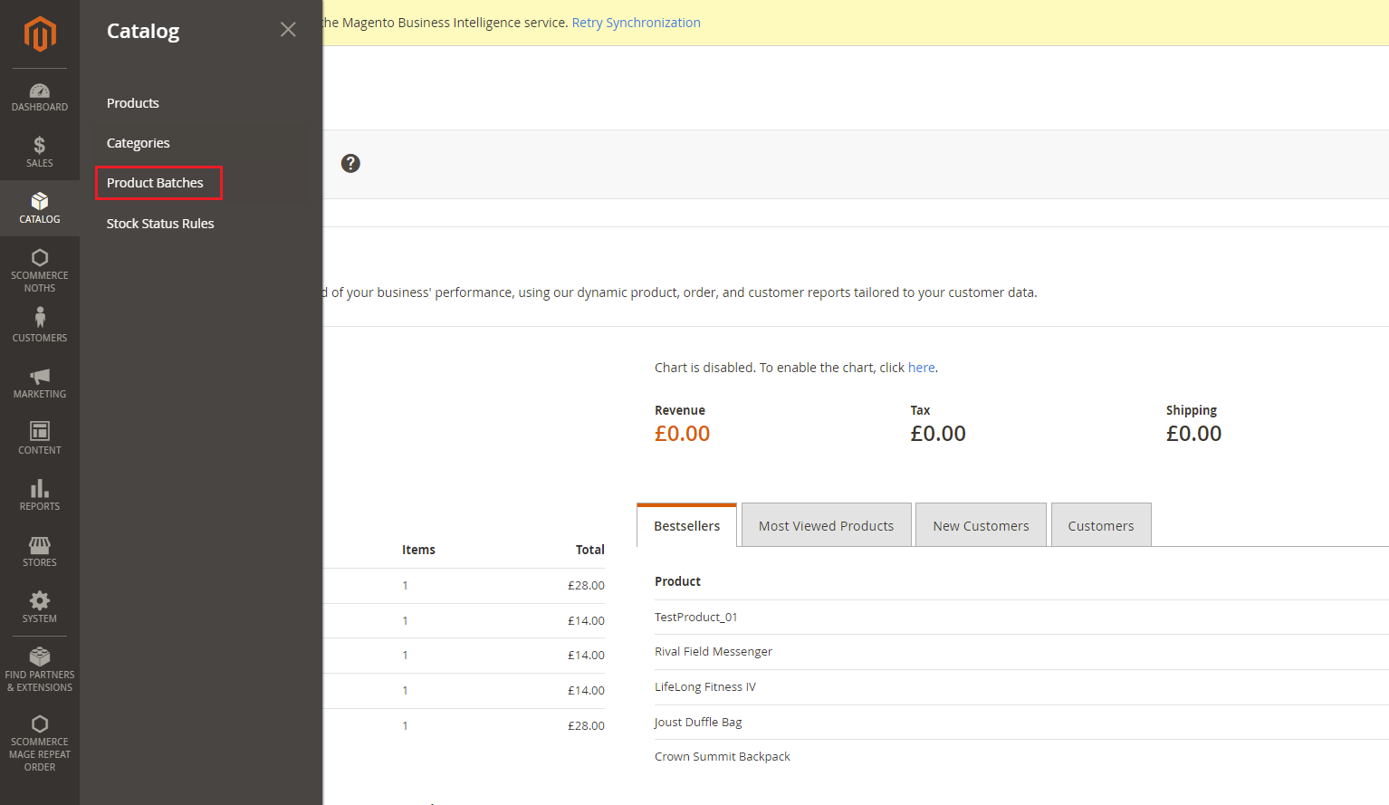 Magento 2 Product Batches