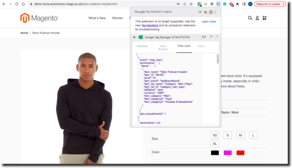 Integrate GA4 with Hyva theme