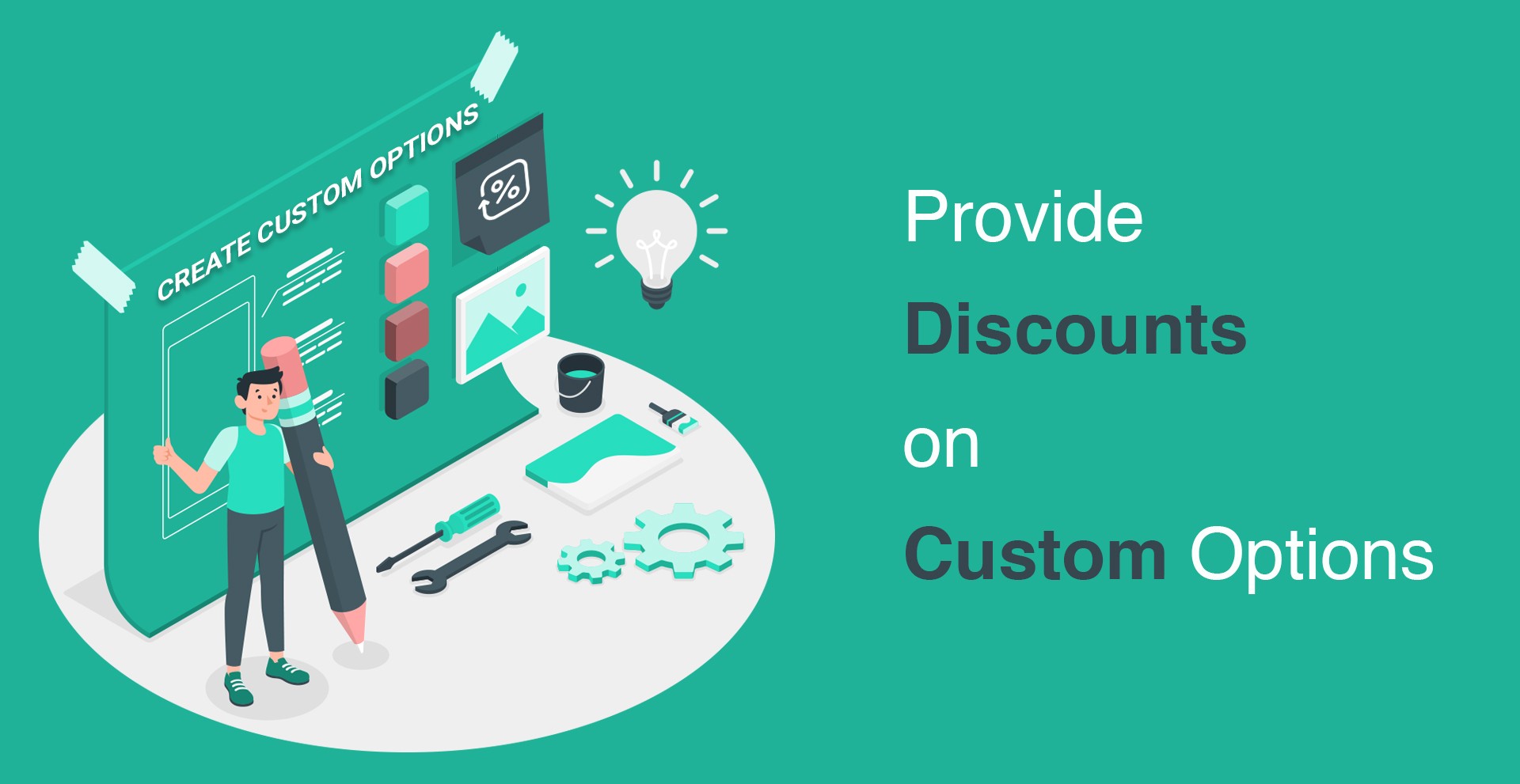 custom options banner