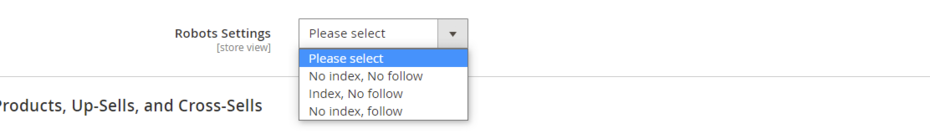 canonical previous settings