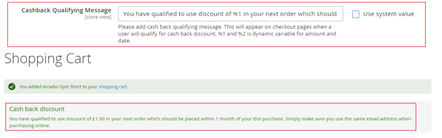 cashback history frontend