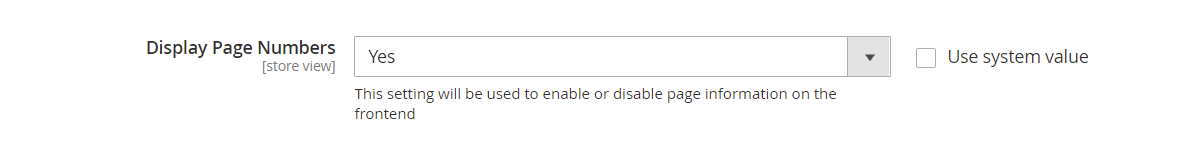 Infinite Scroll page number