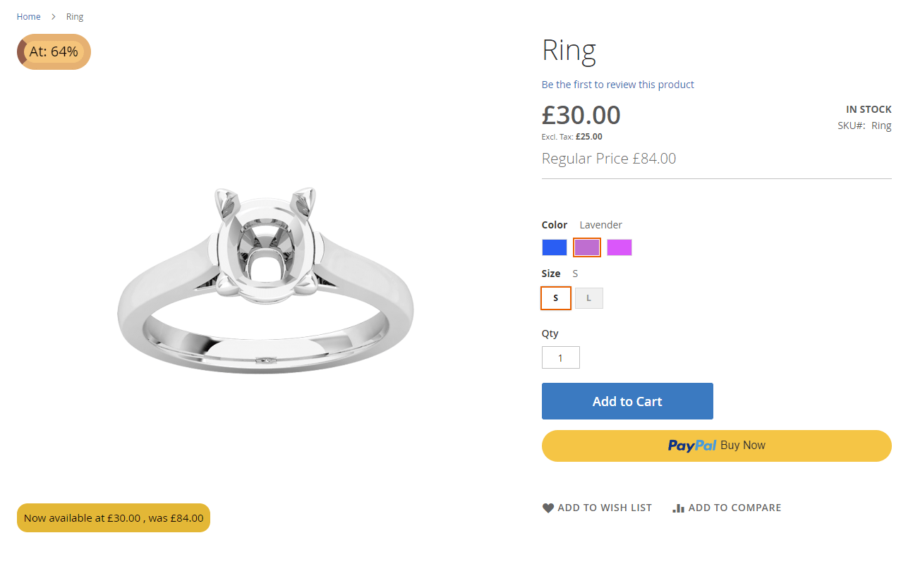 product label scenario 1