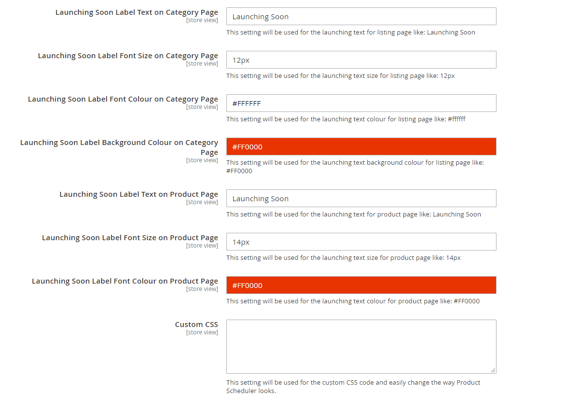 Product Scheduler scenario 2
