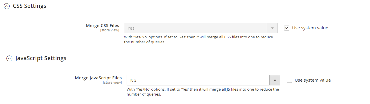 Speed optimizer merging