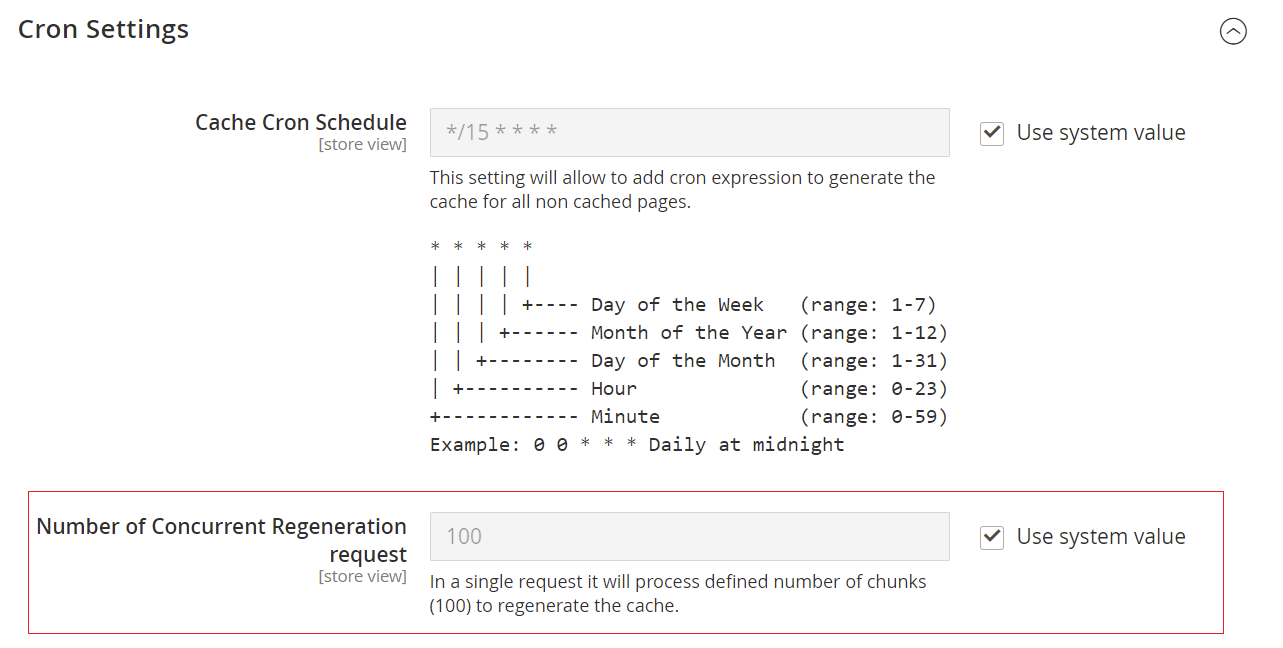 Cache warmer concurrent requests