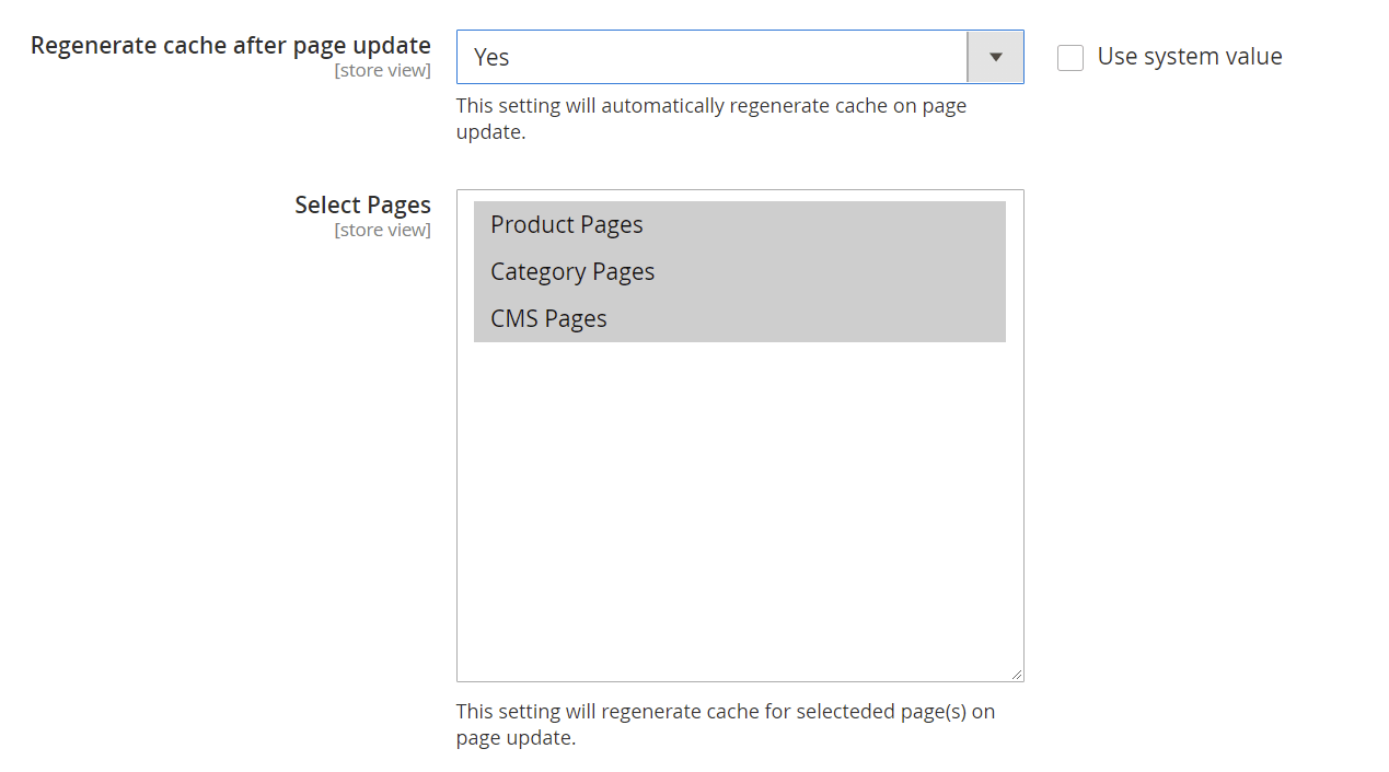 Cache warmer generate manually